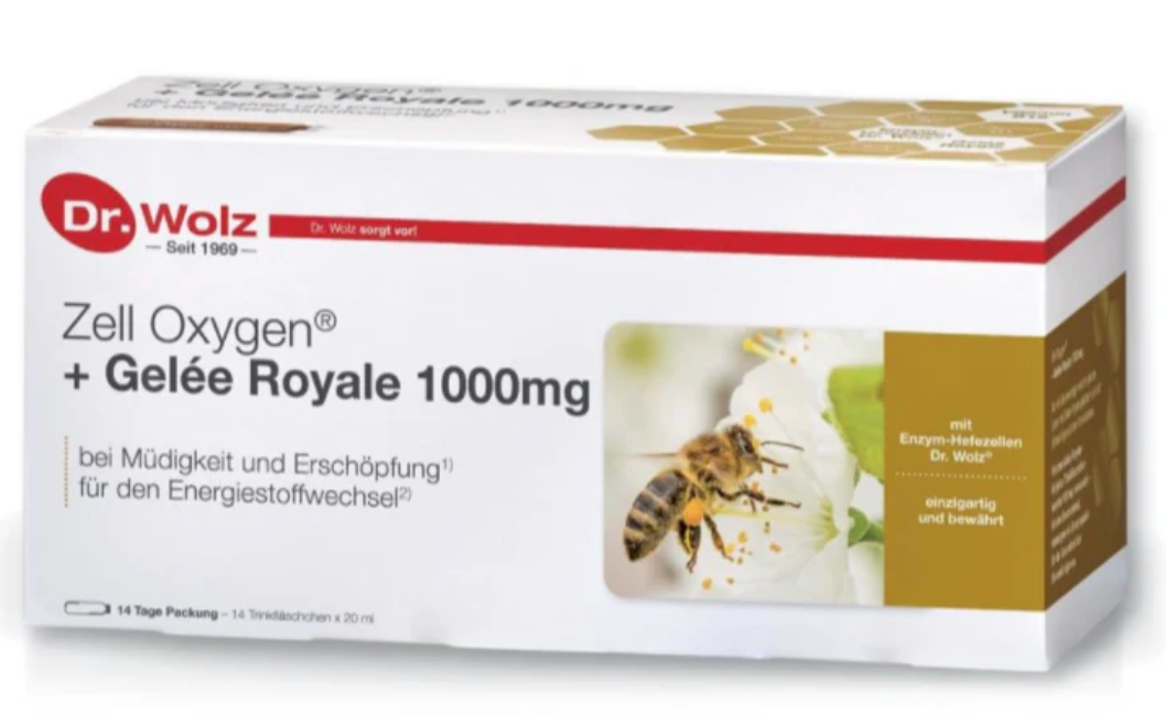 Dr Wolz Zell Oxygen® + Royal Jelly 1000mg - Super Immune Booster