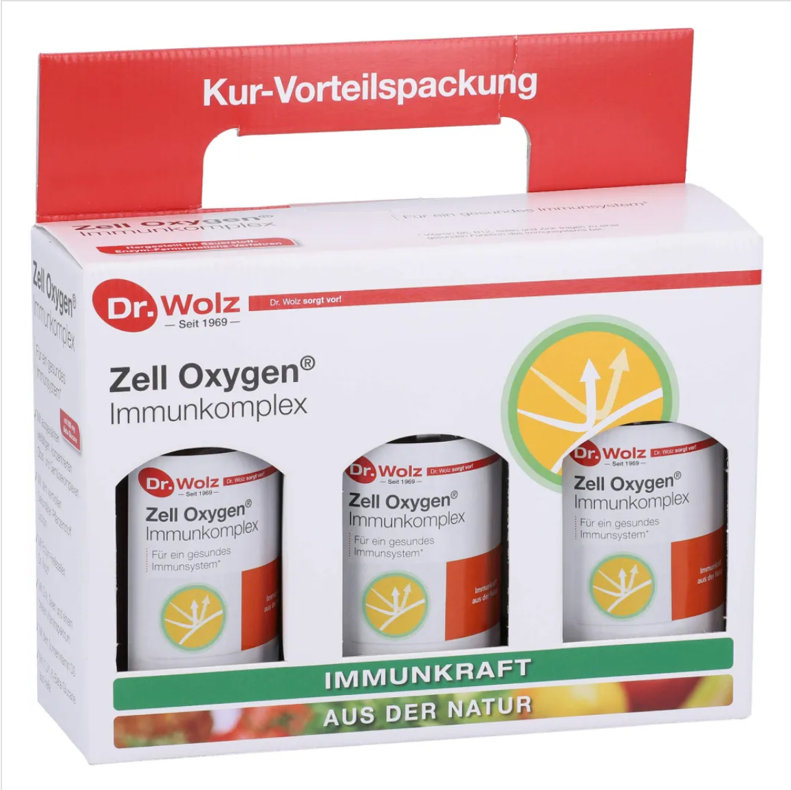Dr Wolz Zell Oxygen® Immunkomplex 3 Pack - Premium Immune Booster
