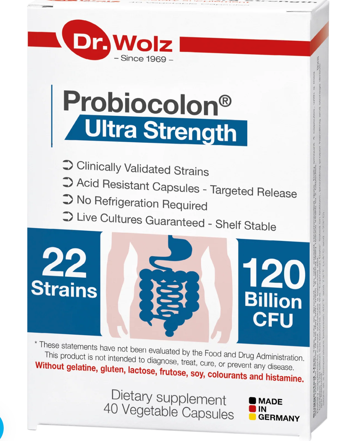 Dr.Wolz Darmflora Plus Select Intens 40 - Probiocolon Ultra Strength