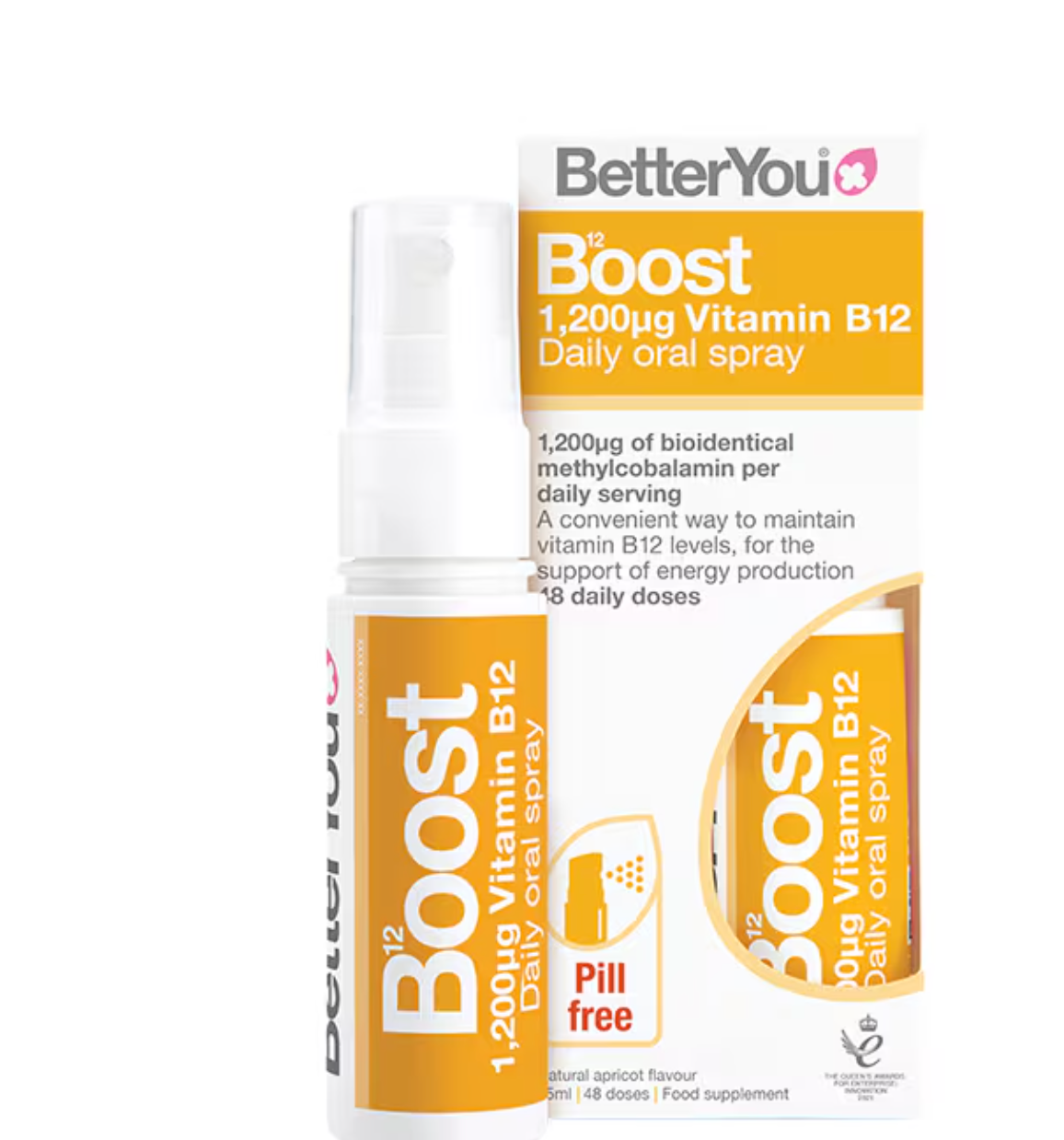 BetterYou Boost Daily Vitamins B12 Oral spray (25ml)