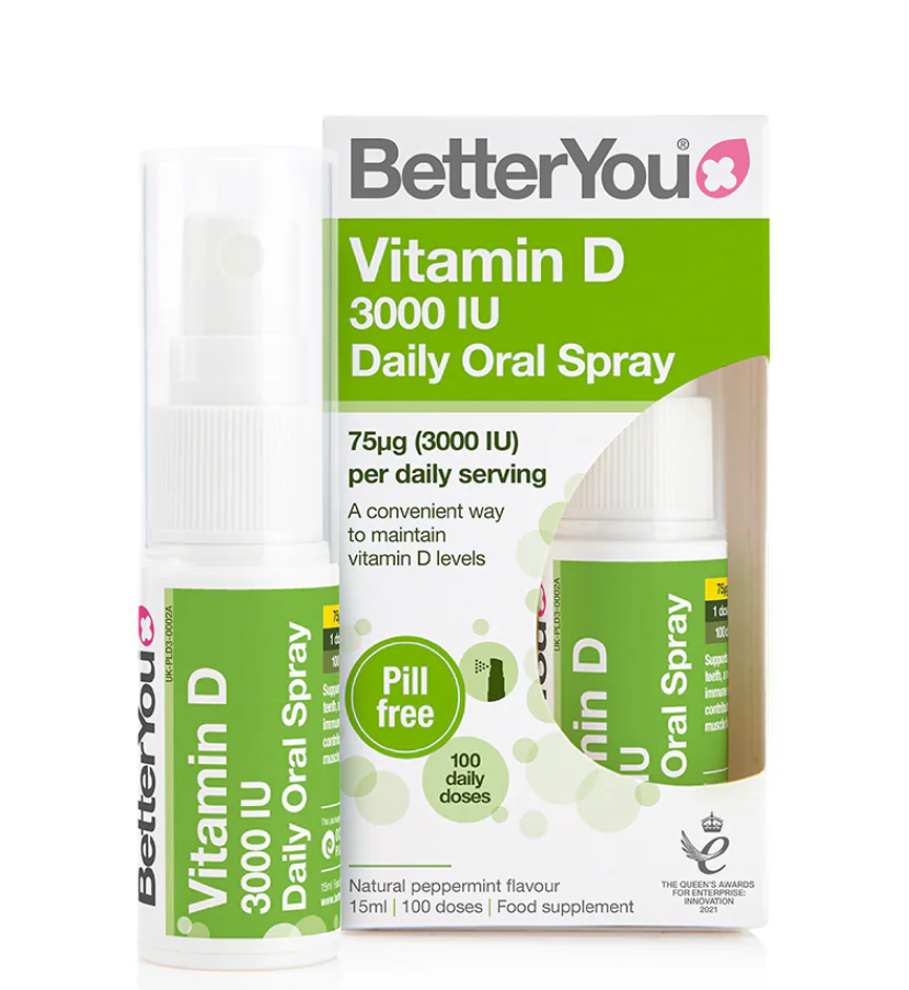 BetterYou Vitamin D 3000 IU Oral Spray