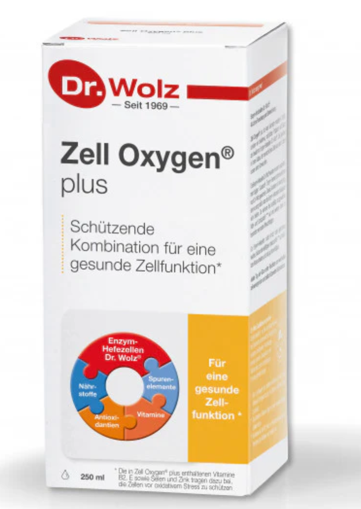 Dr Wolz Zell Oxygen® Plus 250ml - Daily Immune Support